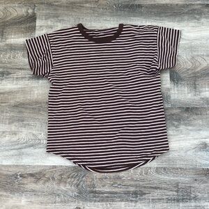 Madewell Cotton Rib Crewneck tee - Size Medium
